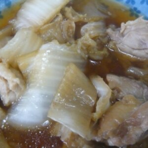 ♡活力鍋de♡　白菜と鶏肉の煮物